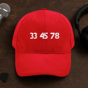 33-45-78 RPM Turntable Cap