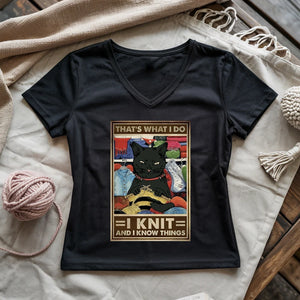 That's What I Do Lady V-neck