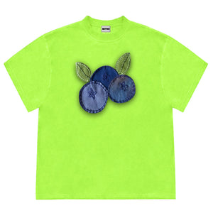 Blueberry Patchwork Tee