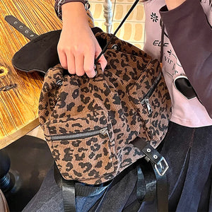 Ferocious Fancy Leopard Mini Backpack