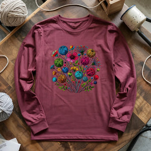 Blooming Yarn Long Sleeve T-shirt