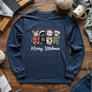 Merry Stitchmas Long Sleeve T-shirt