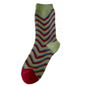 Primary Colors Striped Socks