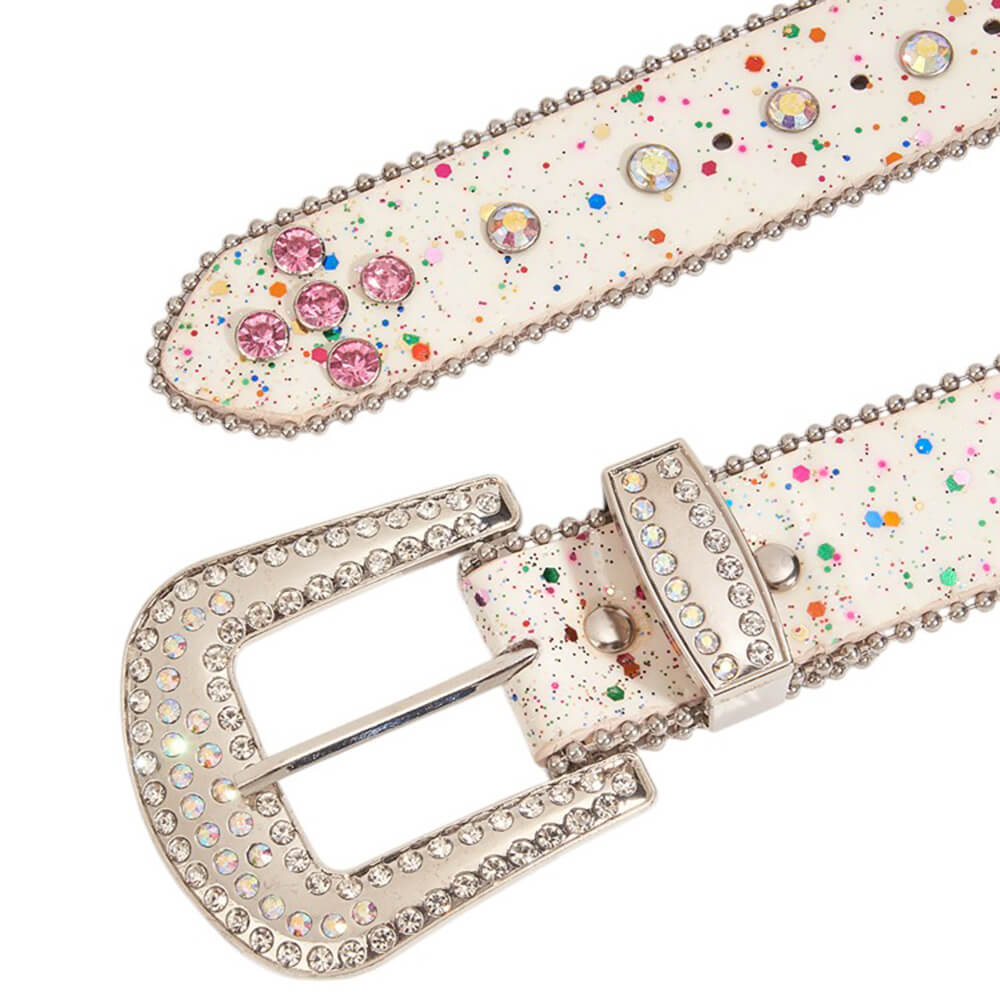Early 2000s Rhinestone Buckle Belt