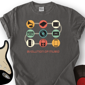 Evolution of Music T-Shirt