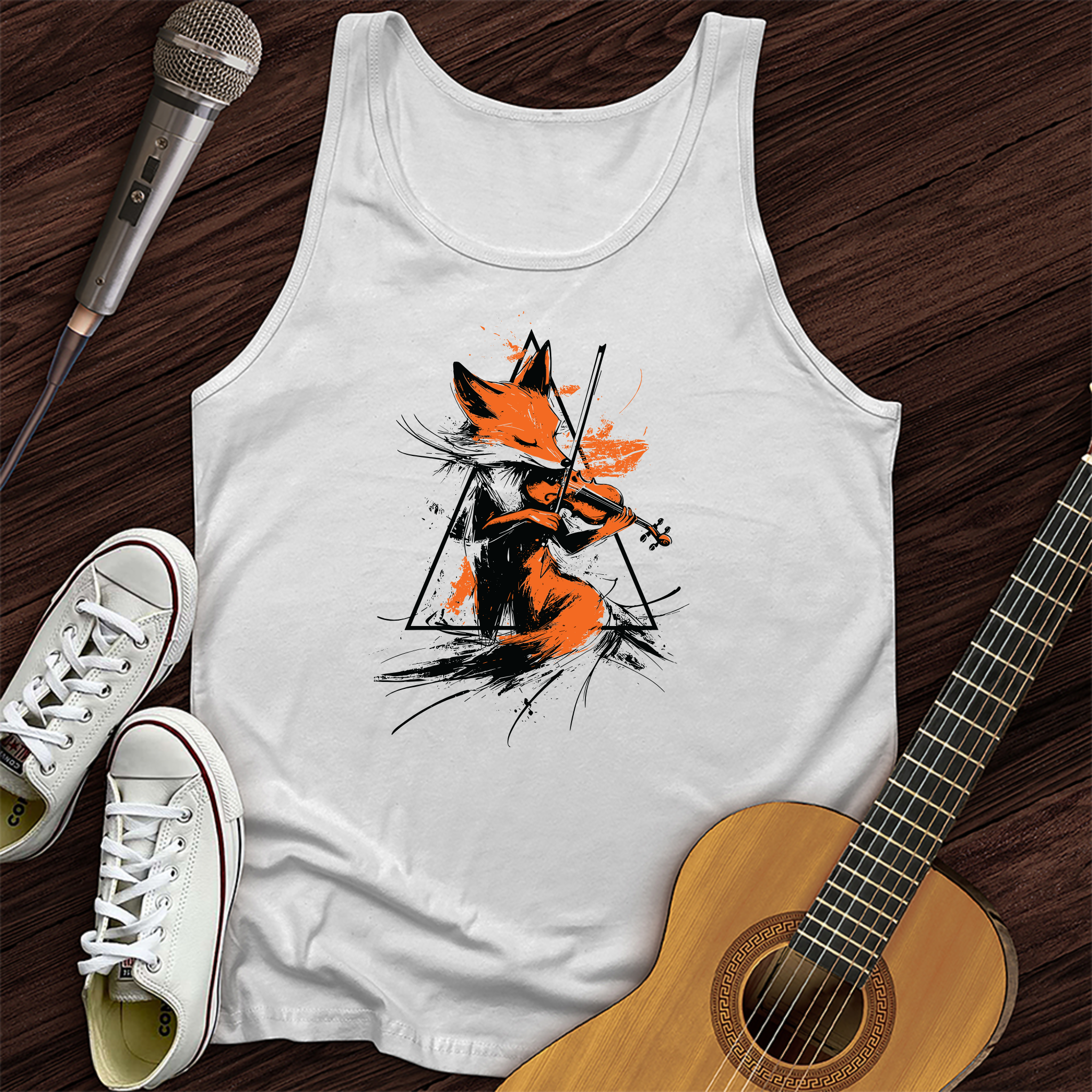 Fox Violin Tank Top