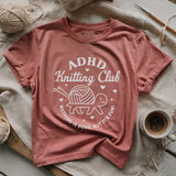 ADHD Knitting Club T-shirt