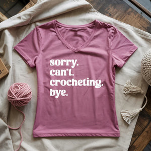 Crocheting. Bye Lady V-neck