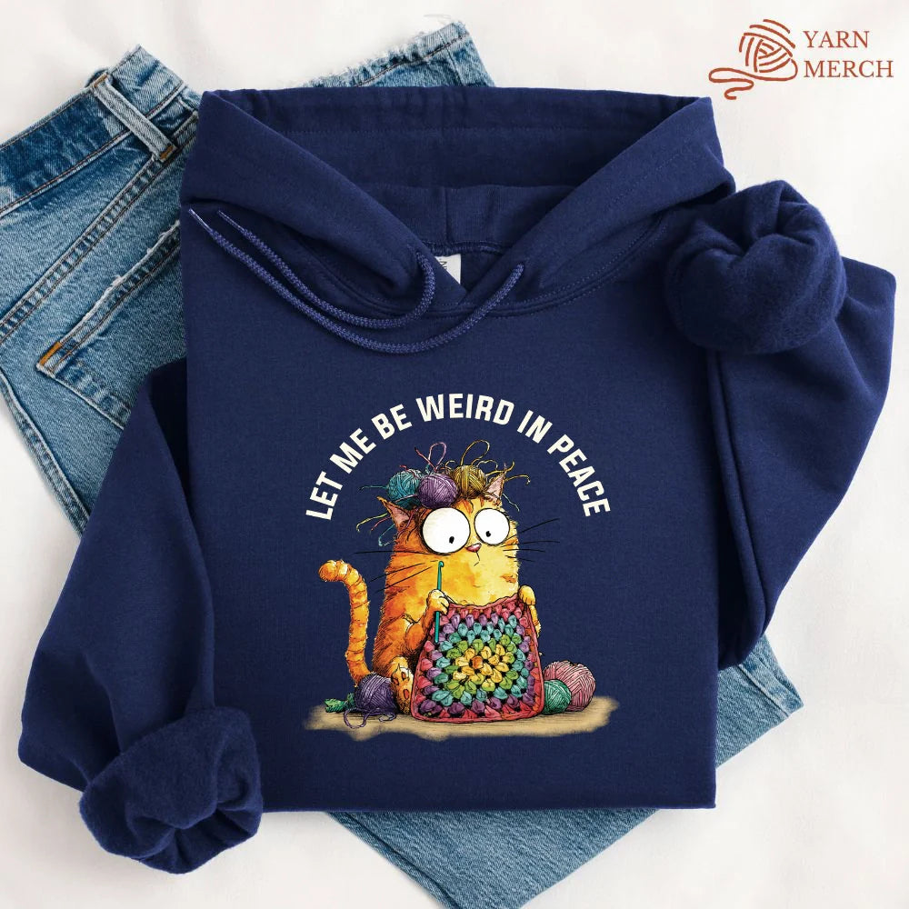 Be Weird In Peace Hoodie