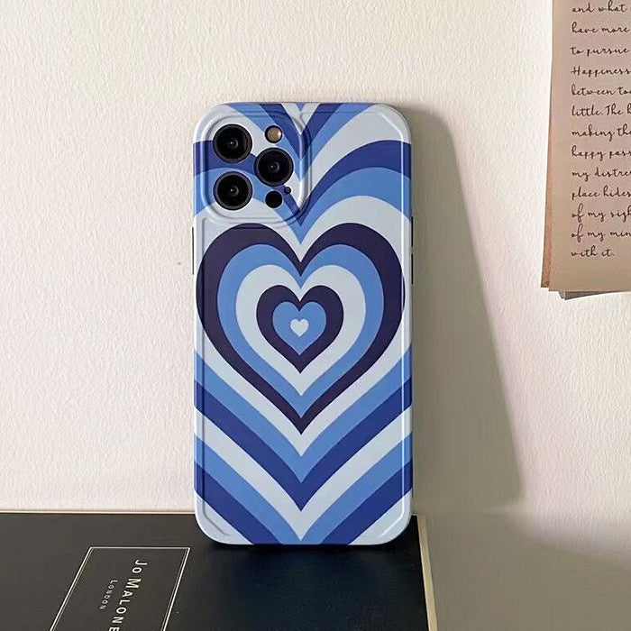 Blue Heart iPhone Case