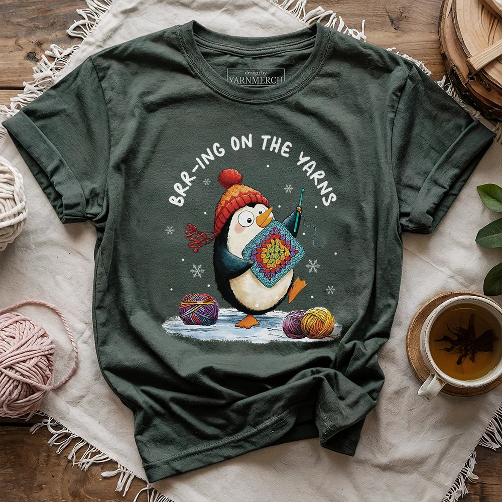 Brr-ing On The Yarns T-shirt