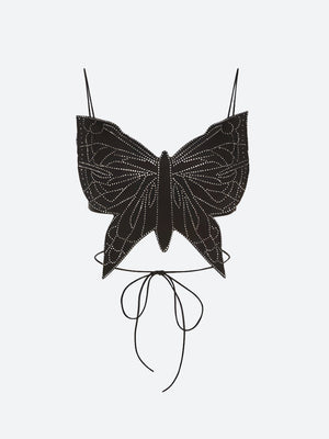 Butterfly Rhinestone Top