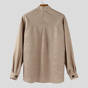 Button Up Striped Shirt