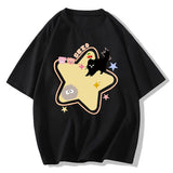 Yellow Star Cat T-Shirt