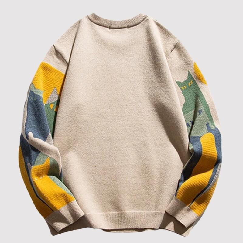 Cat Knitted Sweater