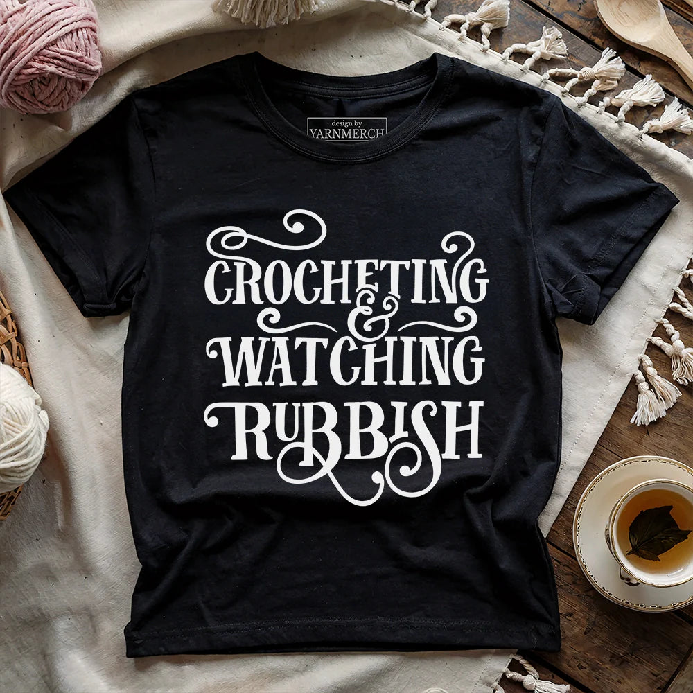 Crochet And Christmas Movie T-shirt