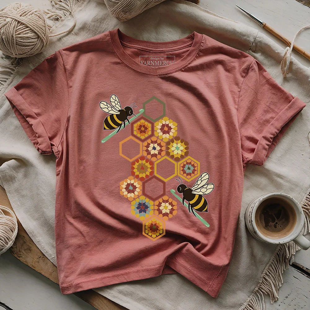 Crochet Bees T-shirt