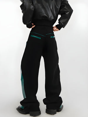 Cyberpunk Faux Leather Pants