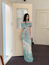 Ethereal Art Maxi Dress