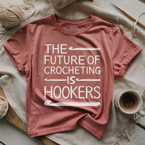 Future Of Crocheting T-shirt