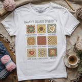 Granny Square Diversity T-shirt