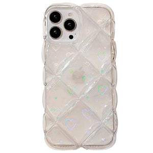 Heart Light Diffraction iPhone Case