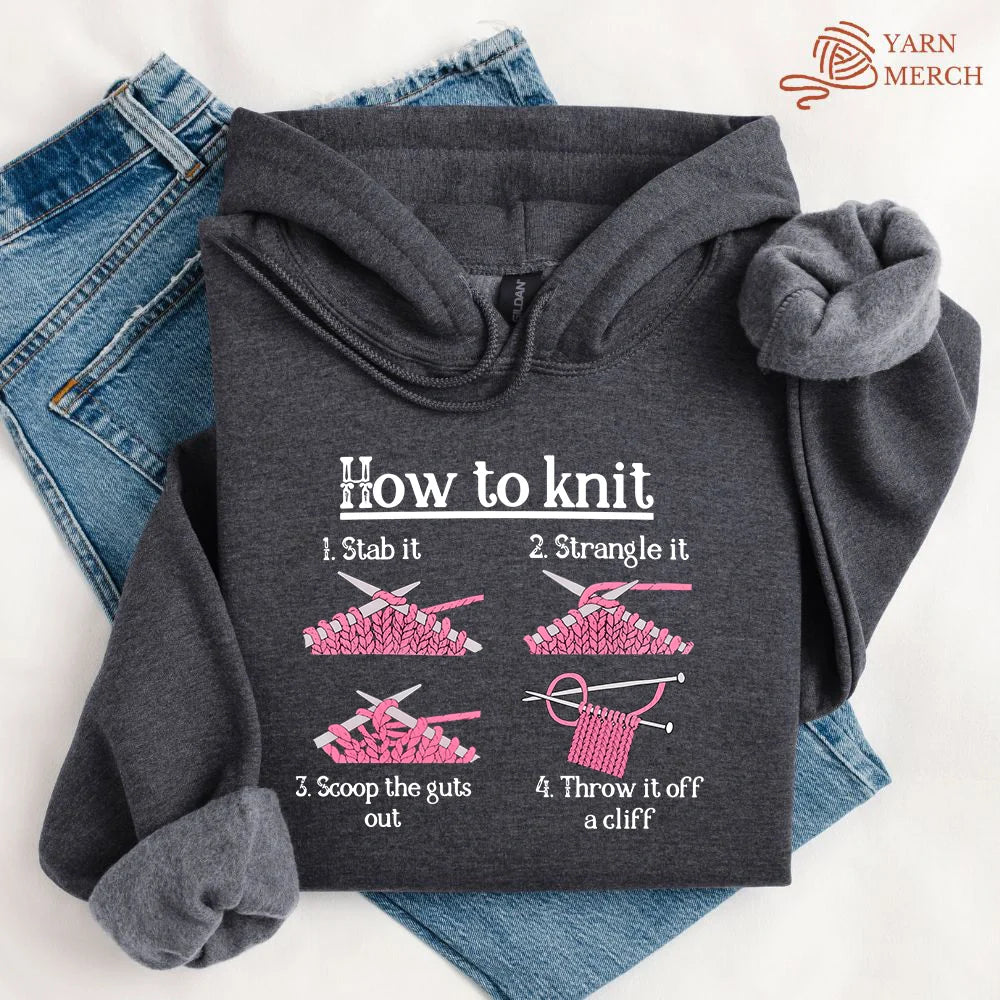 How To Knit Hoodie