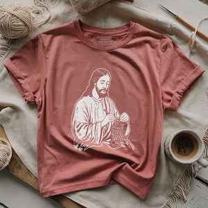 Jesus crochet T-shirt