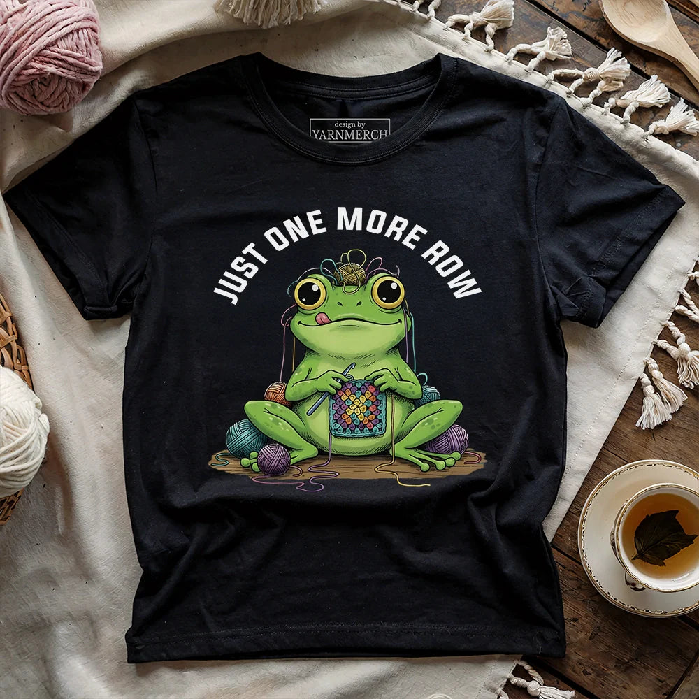 One More Row Frogging T-shirt