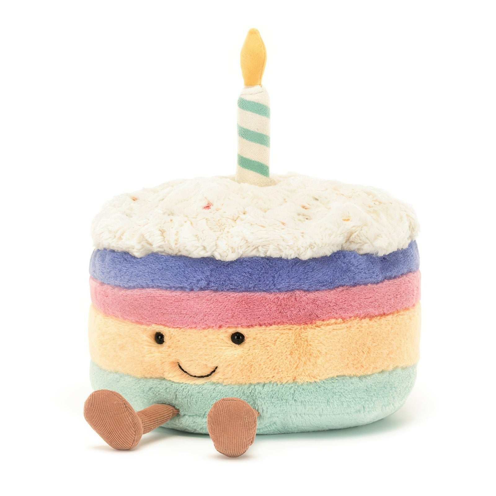 Rainbow Birthday Cake Plush Toy