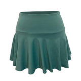 Saint-Tropez Green Tennis Skirt