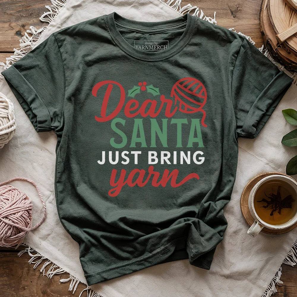 Santa Bring Yarn T-shirt