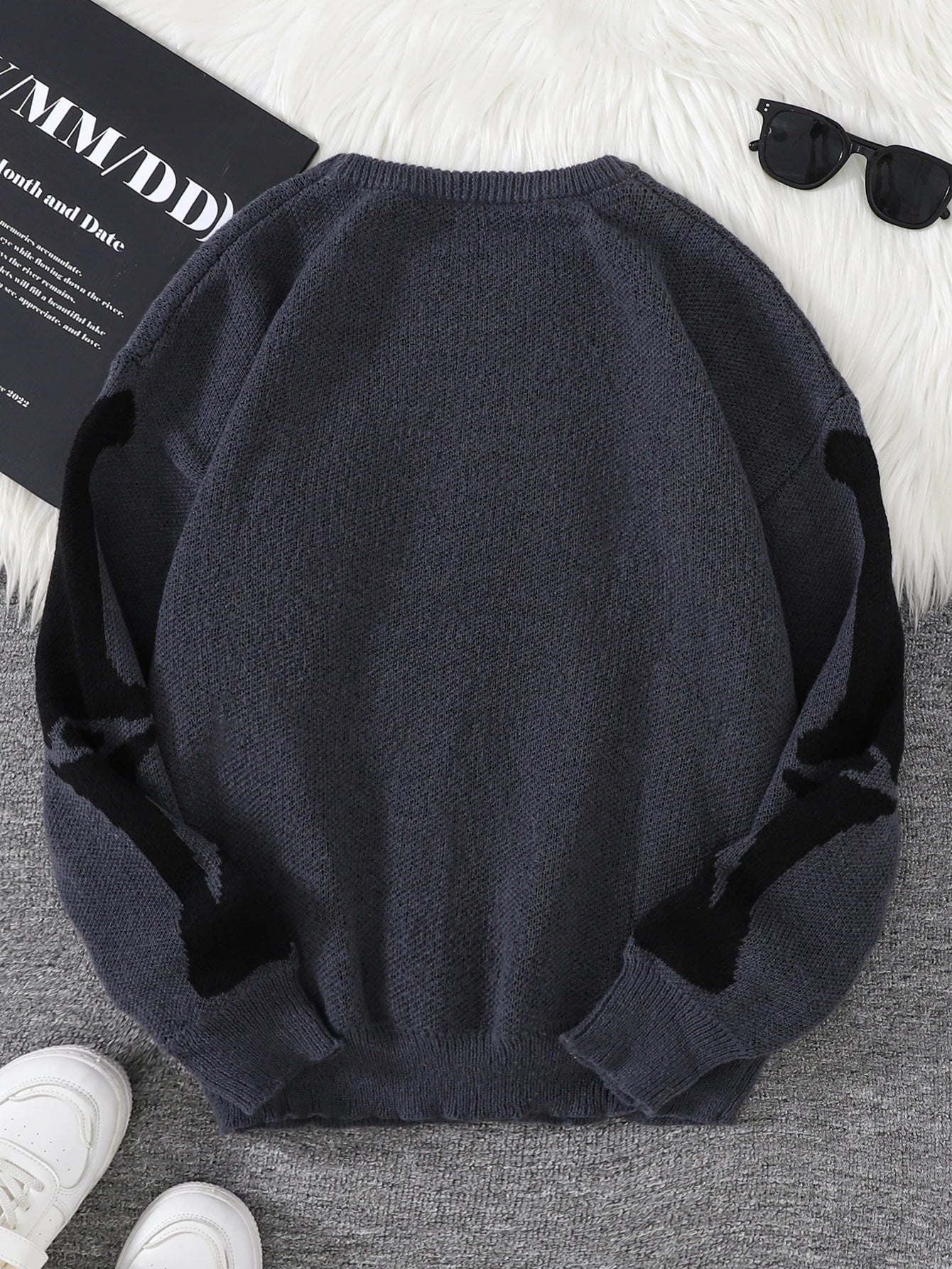 Skeleton Pullover Sweater