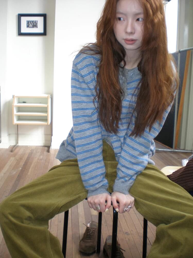 Striped Cardigan