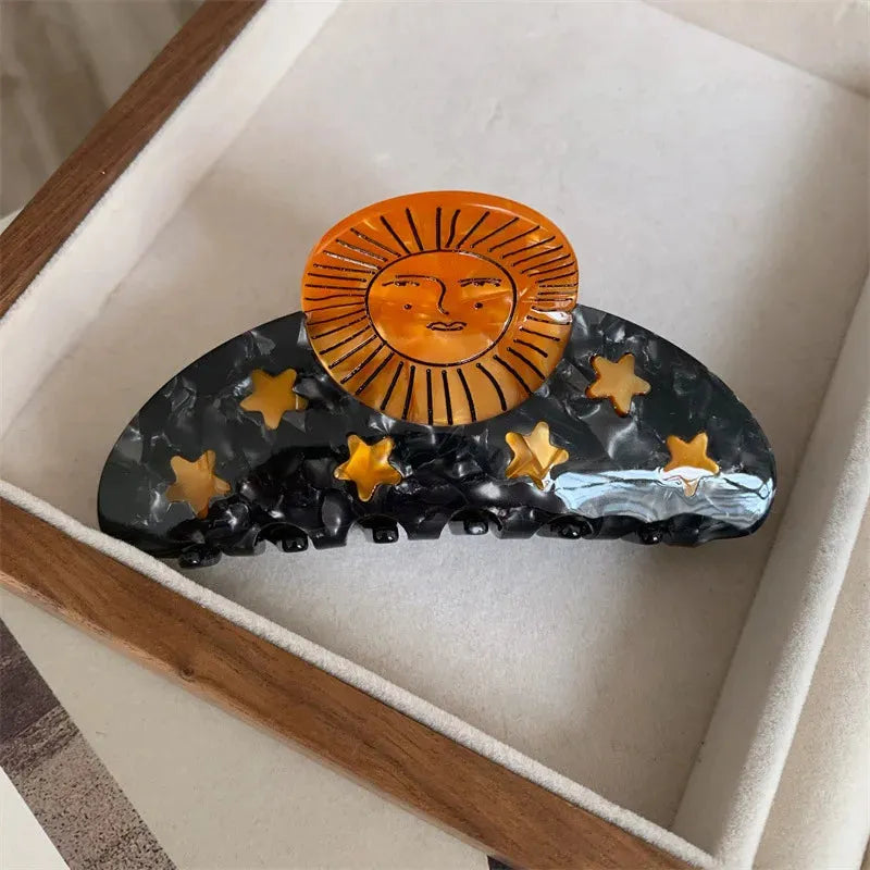 Sun & Stars Hair Claws