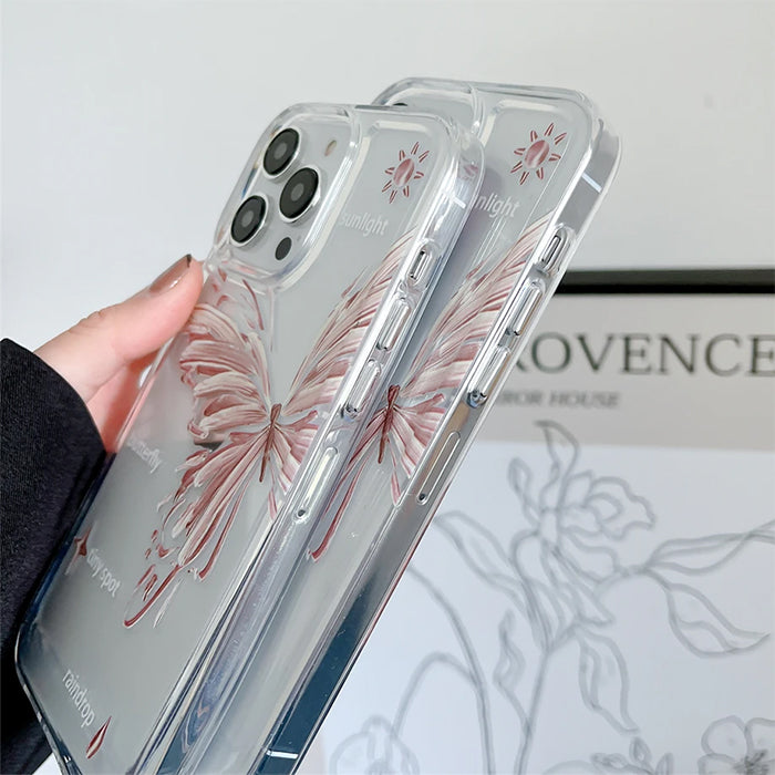 Aesthetic Butterfly iPhone Case