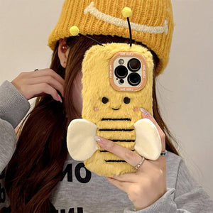 Bee Fluffy iPhone Case