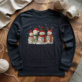Yarny Snow Crew Long Sleeve T-shirt