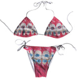 Braces Teeth Bikini Set