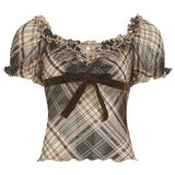 Picnic Romance Puff Sleeve Top