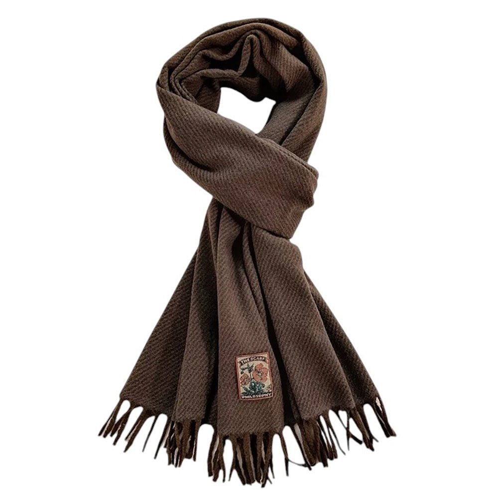 Cozy Up Warm Fringed Scarf