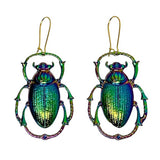 Fairycore Beetle Earrings