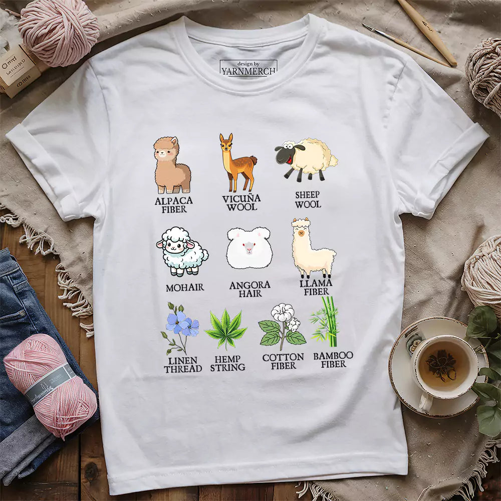 Flora Fauna Fiber T-shirt