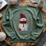 Yarn Snowman Sweatshirt