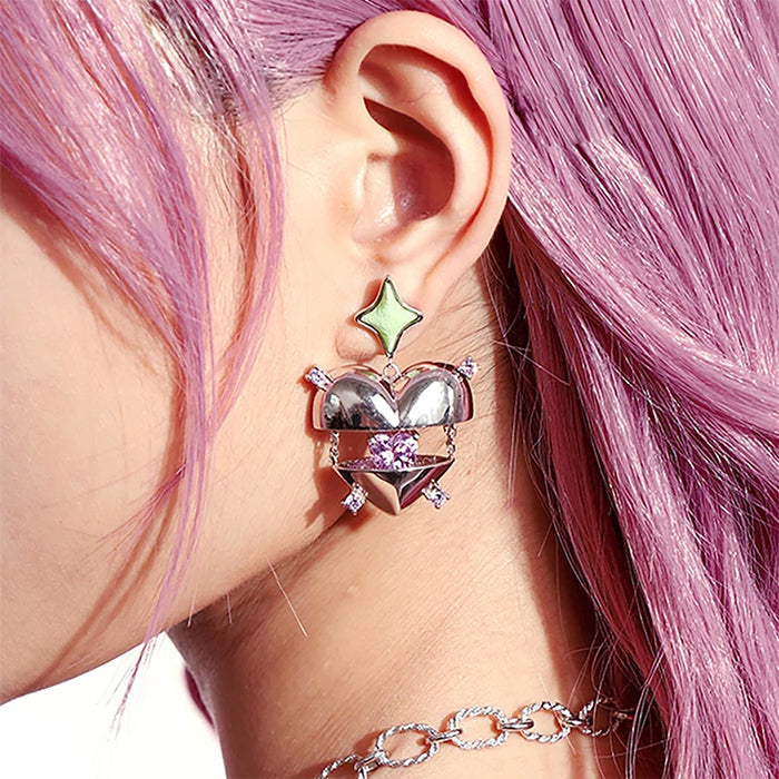 Inside My Heart Aesthetic Earrings