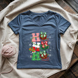 Ho Ho Ho Lady V-neck