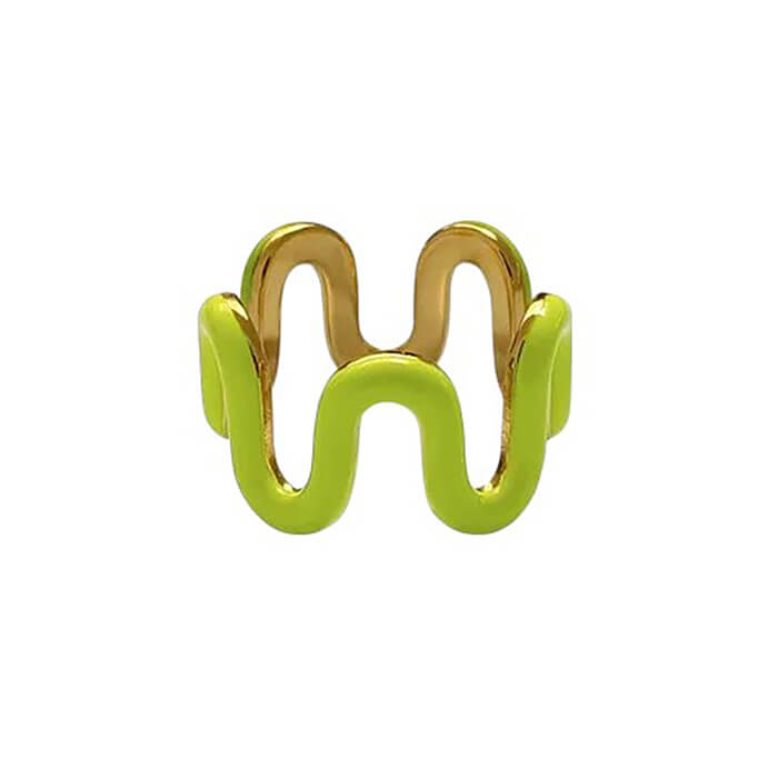 Indie Aesthetic Wave Ring