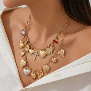 Indie Kid Layered Pendant Necklace