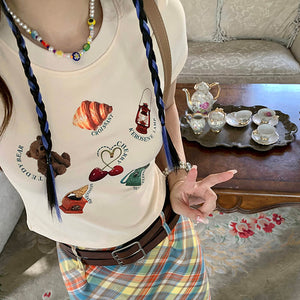 Kawaii Aesthetic Baby Tee