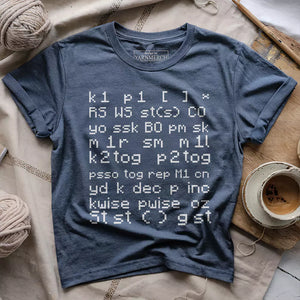 Knitting Code T-shirt